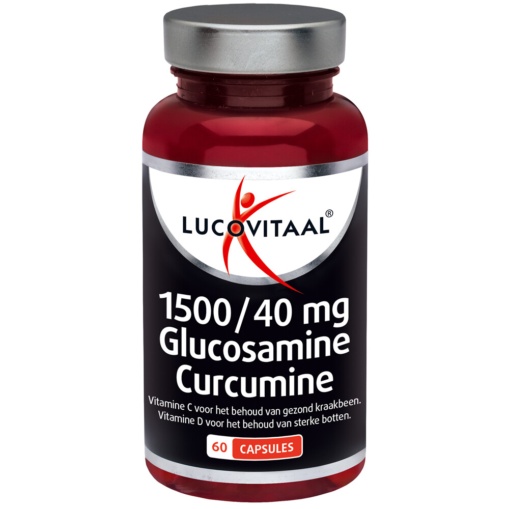 Lucovitaal Glucosamine Curcumine 1500/40mg60 capsules