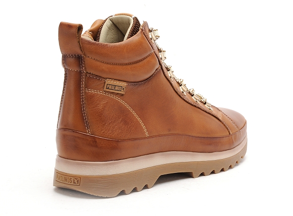 Pikolinos boots bottine plates femme w3w 8564 marron