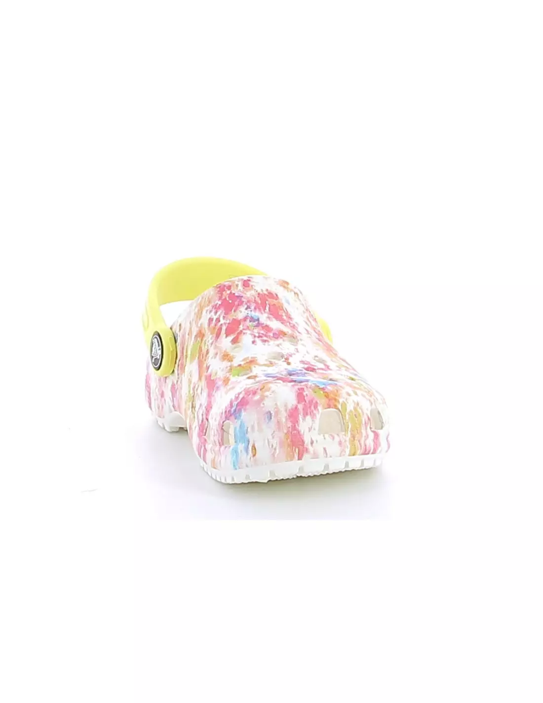 CROCS CROBAND CLASSIC TIE-DYE - Sandales & nu-pieds Orange