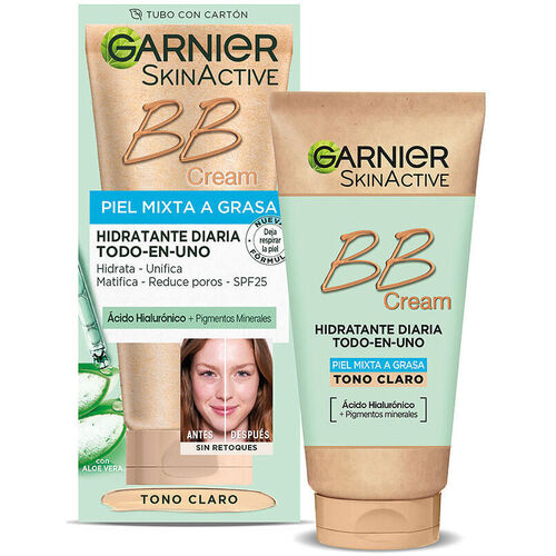 Garnier - Skinactive Bb Cream Piel Mixta A Grasa Spf25 light