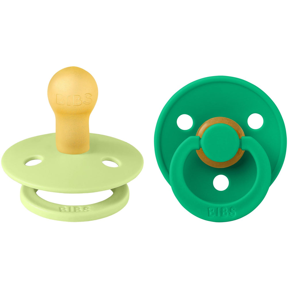 Køb Bibs Matcha/Cactus Sut Colour 2-Pak Latex