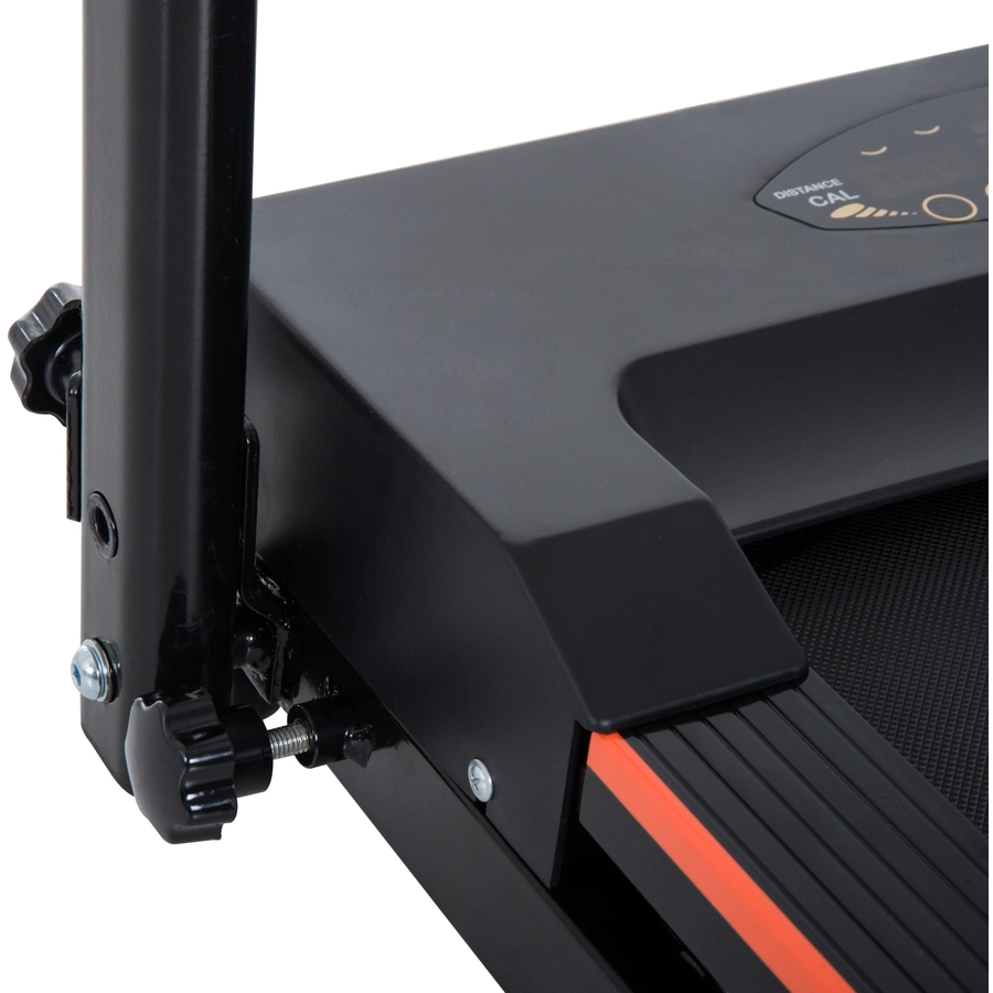 HOMCOM Faltbares Laufband mit LCD Display schwarz