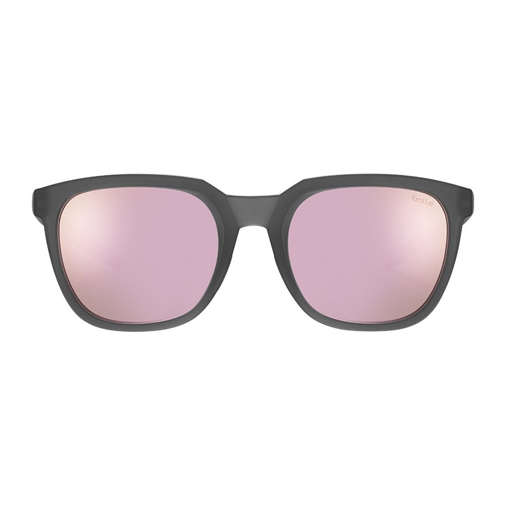 Bolle TALENT - Lunettes de soleil polarisés black/crystal matte/brown/pink
