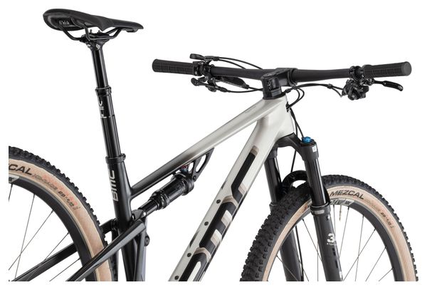 VTT Tout-Suspendu BMC Fourstroke Two Sram GX Eagle 12V 29'' Argent Arctic Noir 2024