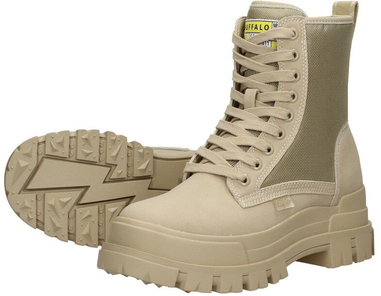 Buffalo Aspha Com2 Laceup Mid beige