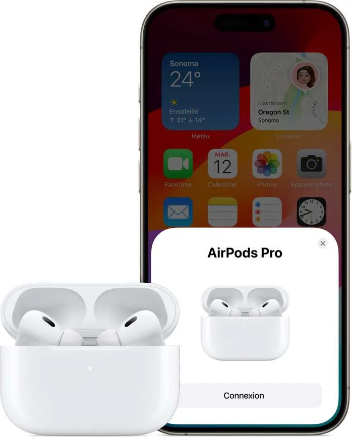 Apple Airpods Pro (2e génération - USB-C) Écouteurs True Wireless