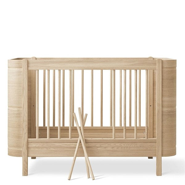 Køb Oliver Furniture Wood Mini+ Tremmeseng Eg
