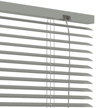 GAMMA aluminum jaloezie 25 mm donkergrijs (kleurnr. 202) 160x180 cm (bxh)