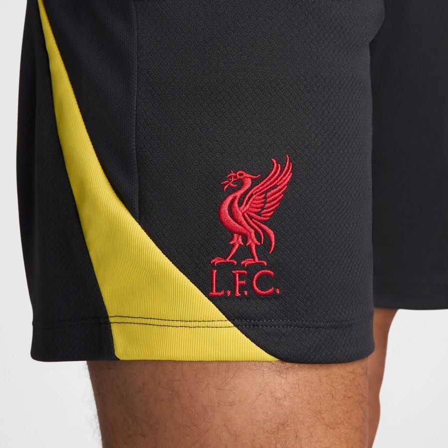Liverpool Short d'Entraînement Dri-FIT Strike 3ème - Gris/Jaune/Rouge