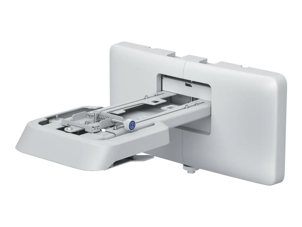 Epson EB-685W - 3LCD-projektor - 3500 lumen (hvid) - 3500 lumen (farve) - WXGA (1280 x 800) - 16:10 - 720p - LAN - grå, hvid