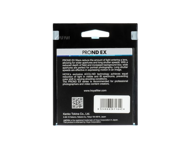 Hoya Graufilter PRO ND EX 8 – 77 mm ND Filter mit dreistufiger Lichtreduzierung