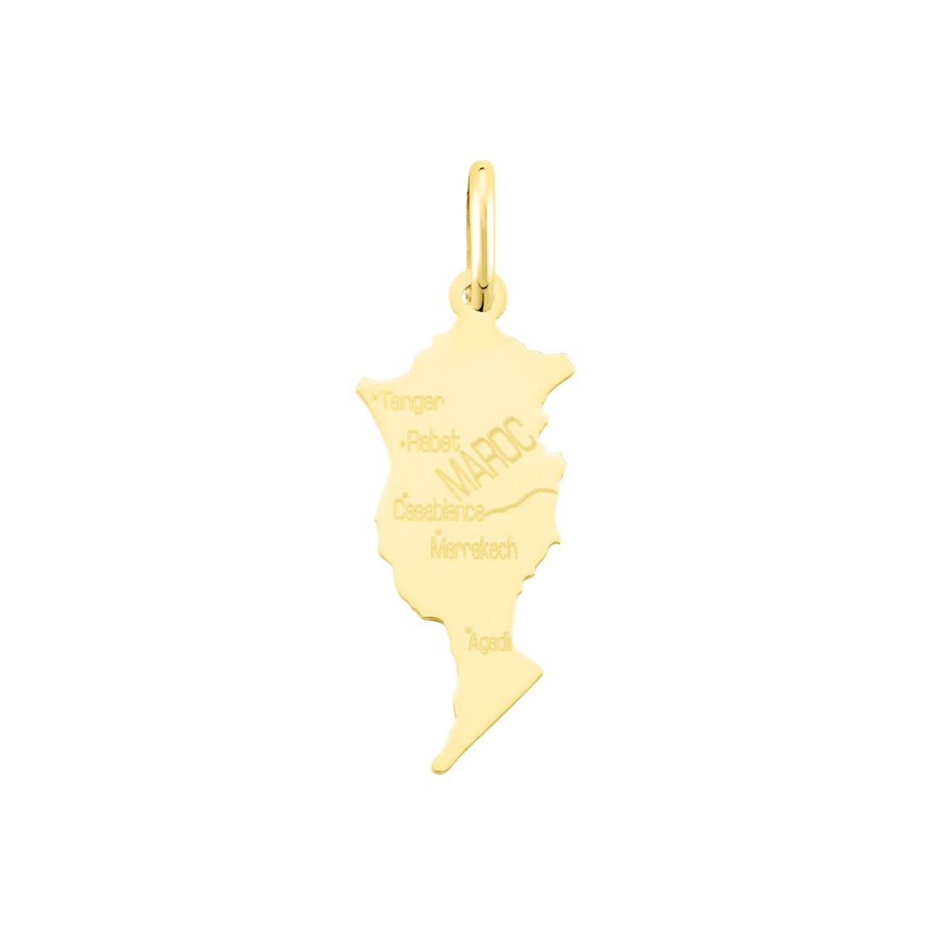 Pendentif Gaietana Maroc Or Jaune