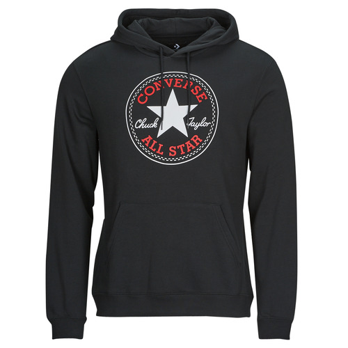 Converse - GO-TO ALL STAR PATCH FLEECE PULLOVER HOODIE - Noir