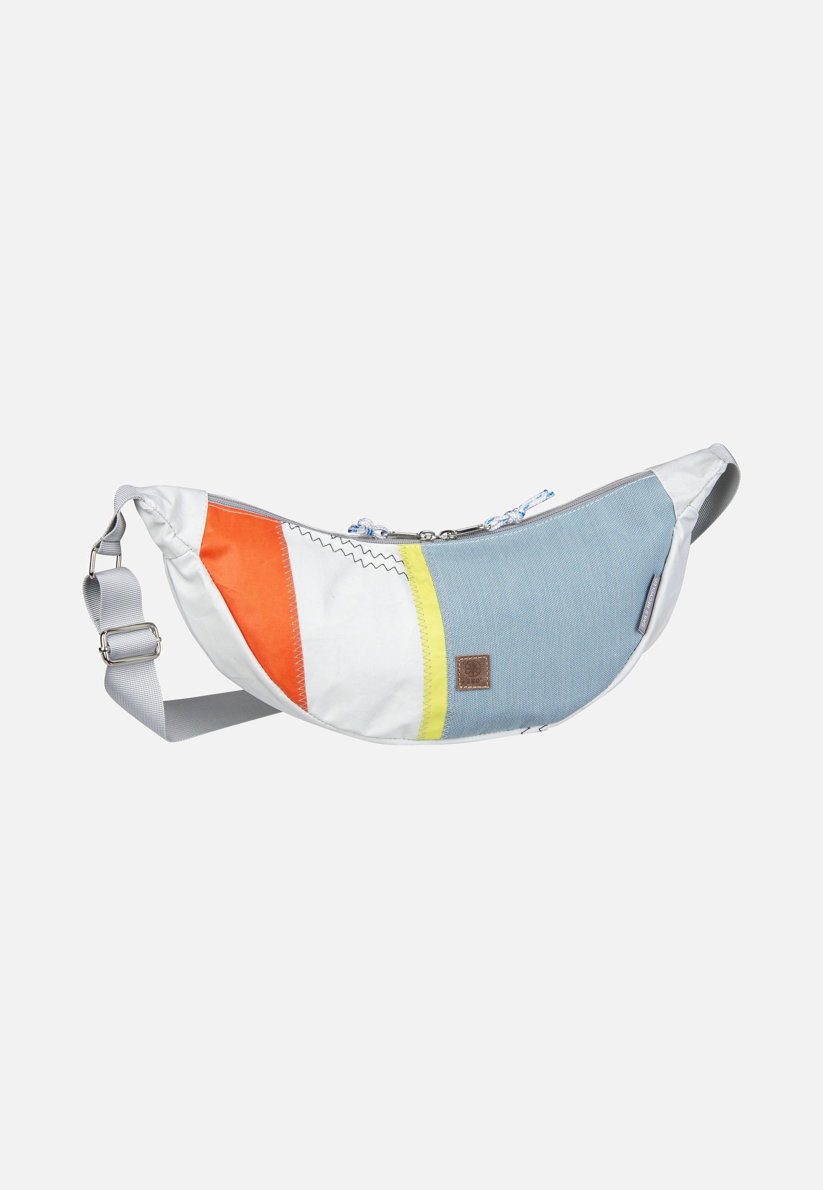 Roop Weel-Weiß/Hellblau/Orange/Gelb - Sling Bag