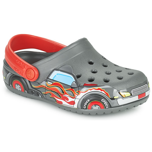 Crocs - FLTRUCKBANDCLOG K - Gris /rouge