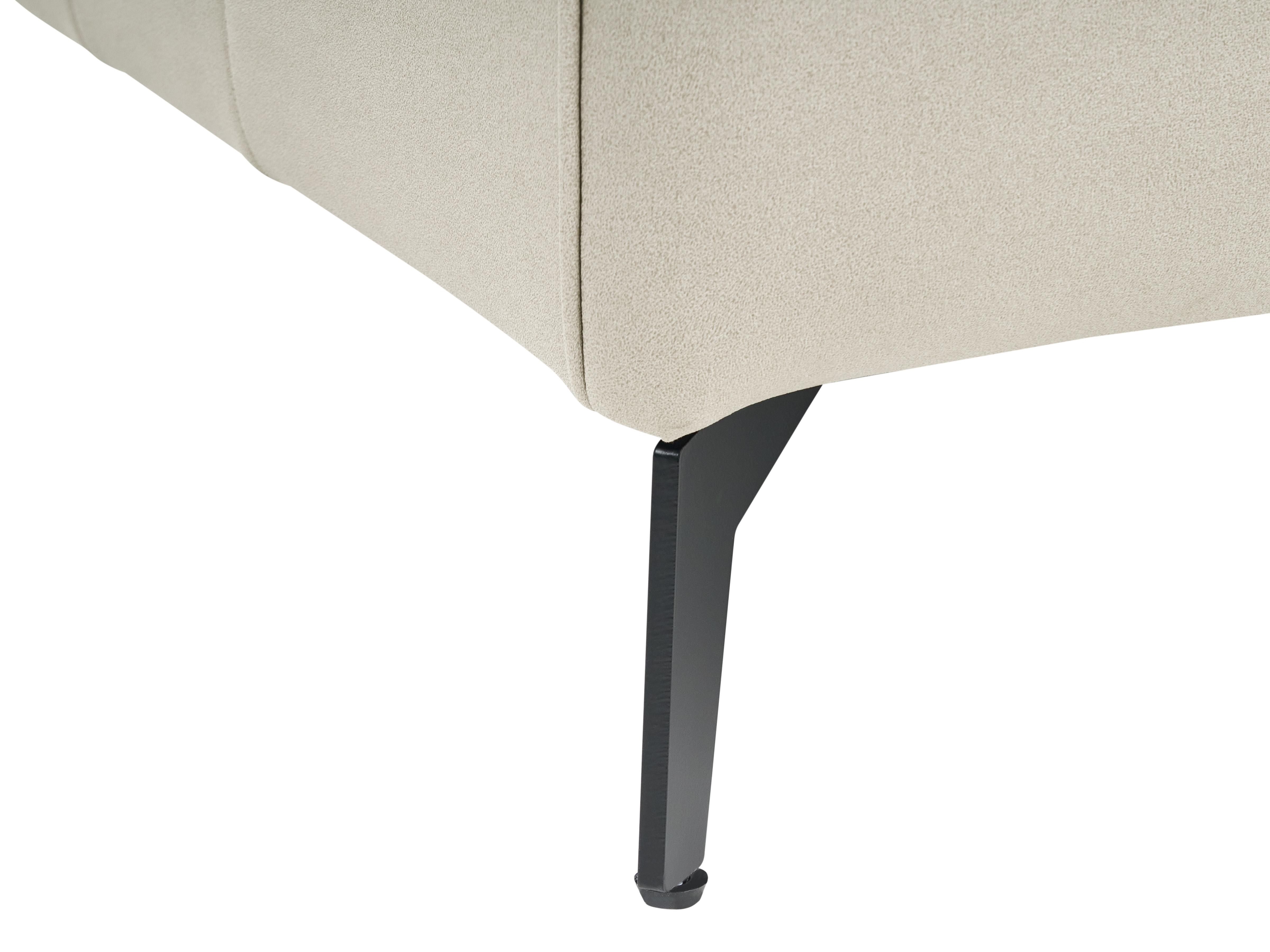 Bank 3-zits OMMEL Kunstleer Lichtbeige