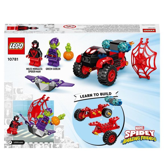 Miles Morales : Le techno-trike de Spider-Man LEGO MARVEL 10781