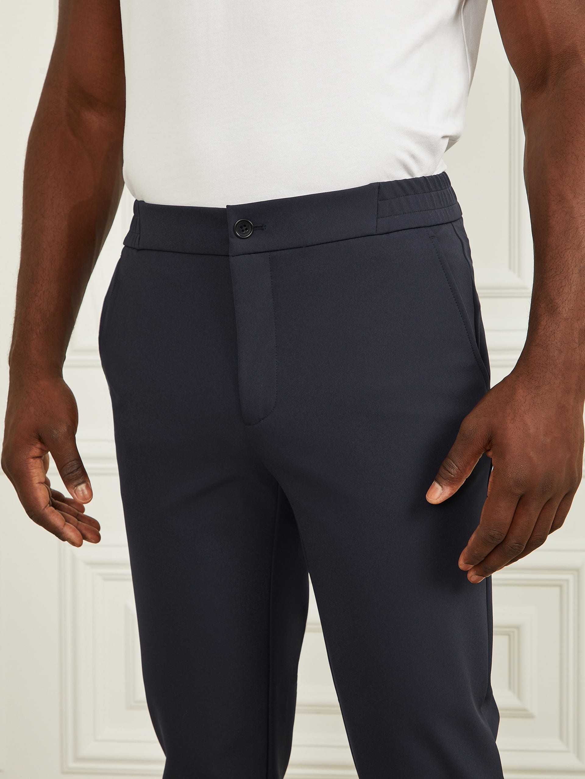 Calça chino elástica Danny