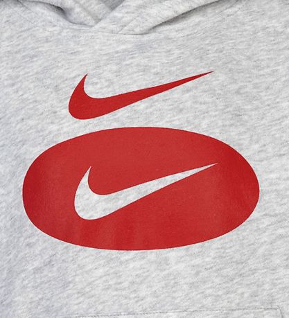 Nike H?ttetr?je - Swoosh - Grey Heather