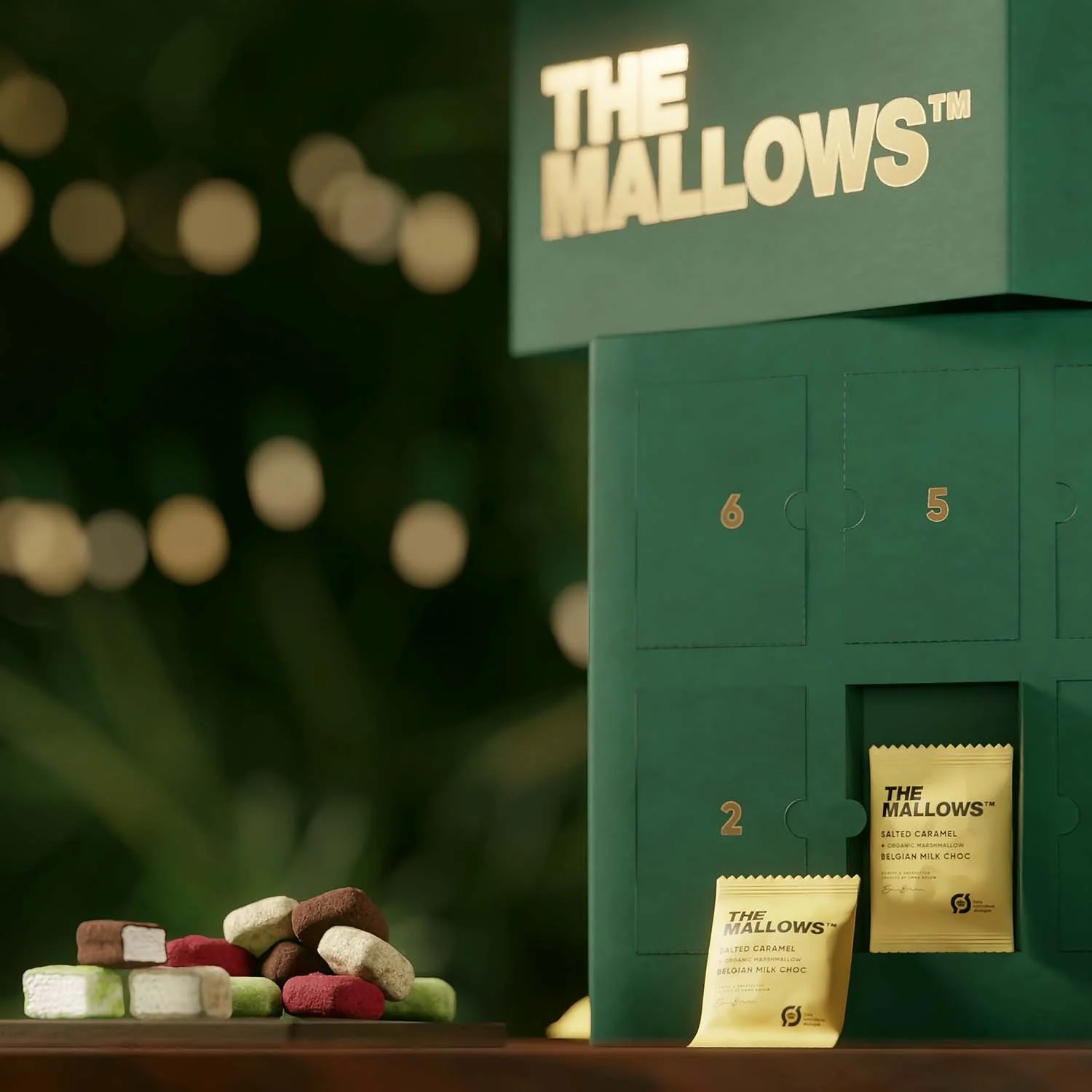 The Mallows  Økologisk julekalender 2024 - 254g