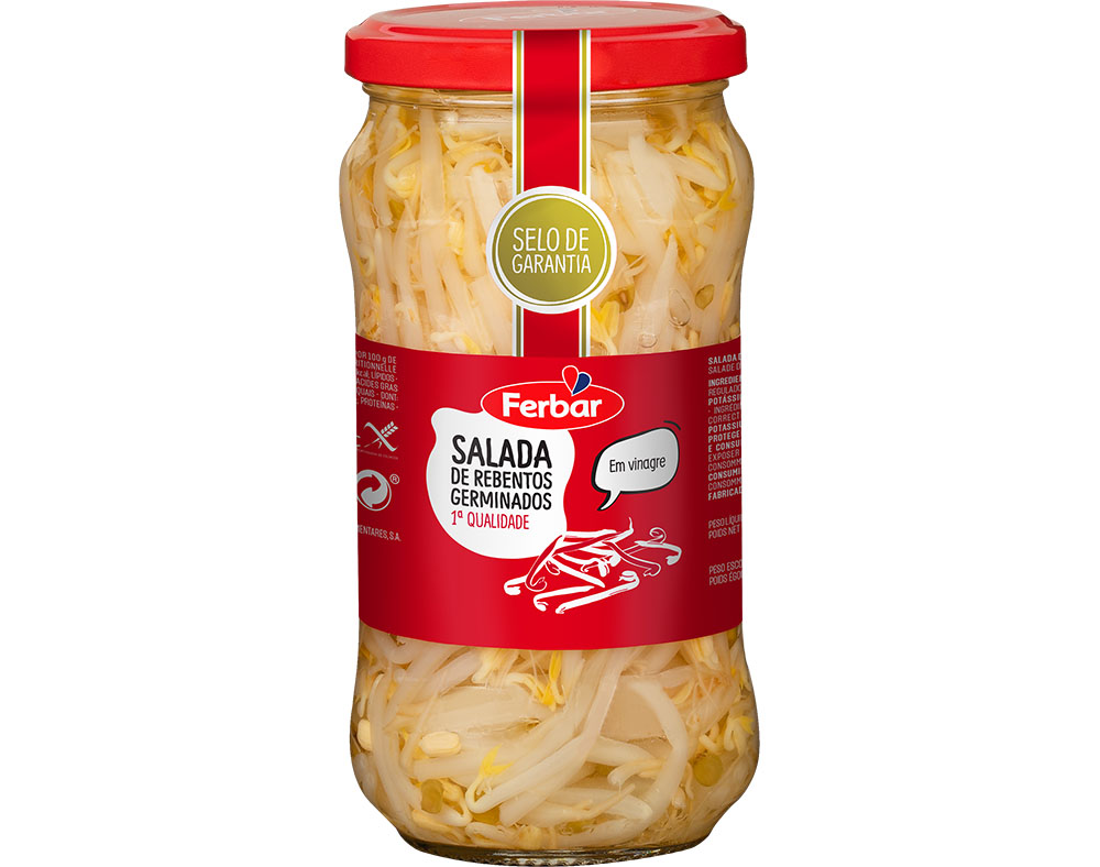 SALADA DE REBENTOS FERBAR GERMINADOS VINAGRE 345(180)G