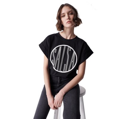 Tee-shirt à manches courtes femme Logo SALSA