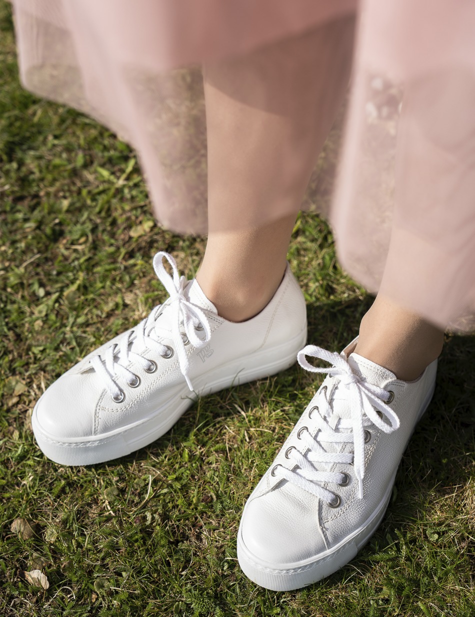 Glattleder Sneaker