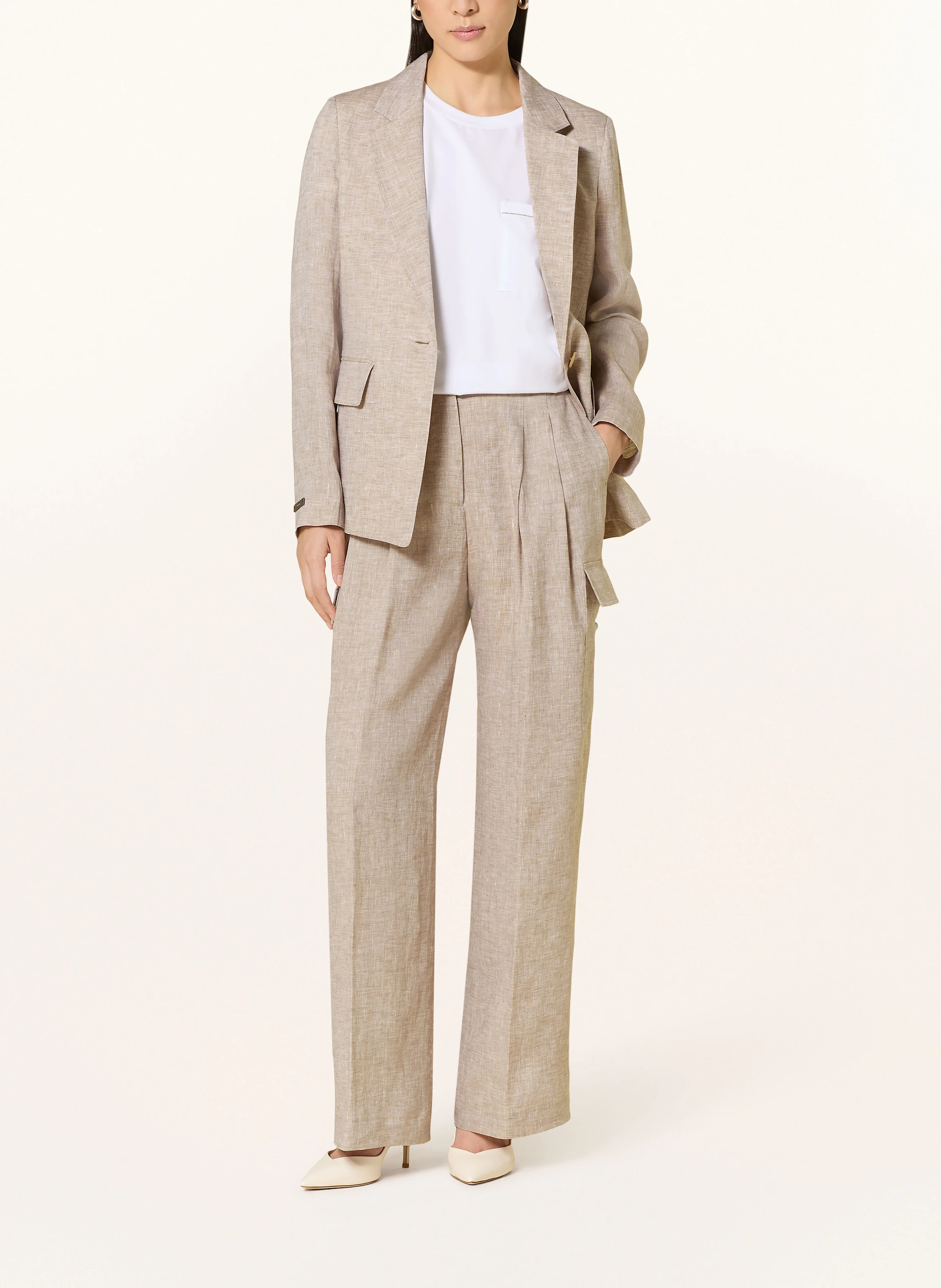 PESERICO Cargohose aus Leinen