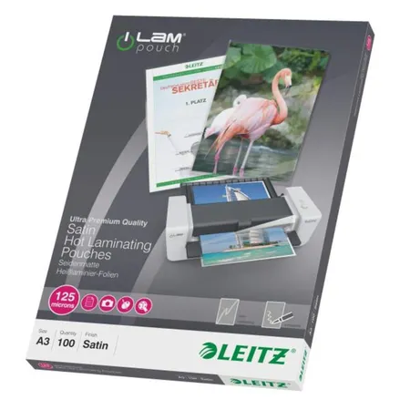 Leitz iLAM Heißlaminierfolien Matt A3, 125 mic