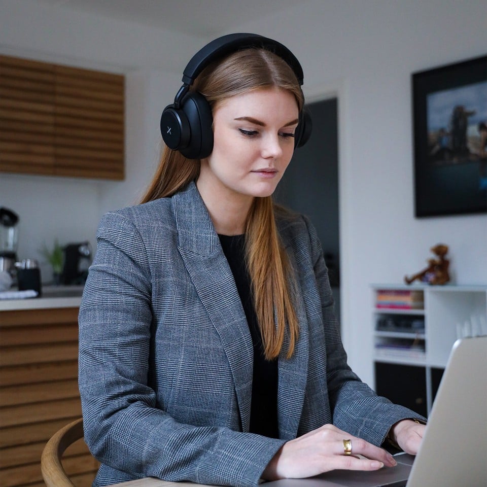 SACKit - Touch 400 Hybrid ANC Over-Ear Hovedtelefoner - Sort