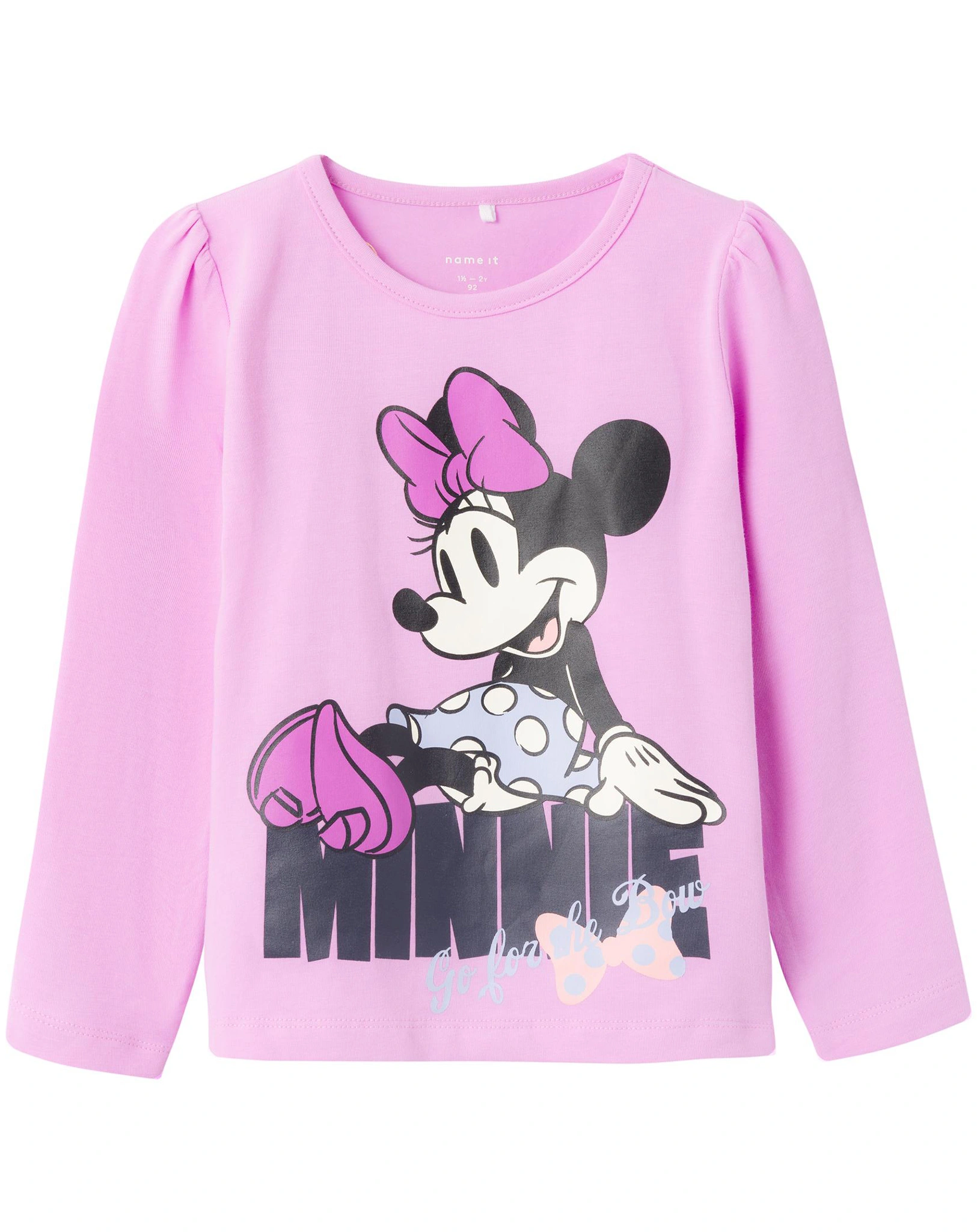 Langarmshirt NMFNEMIRI MINNIE in violet tulle