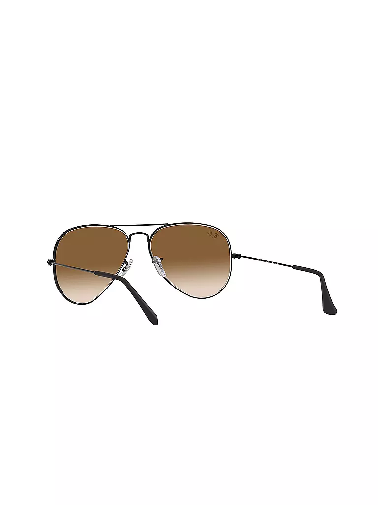 RAY BAN Sonnenbrille AVIATOR schwarz