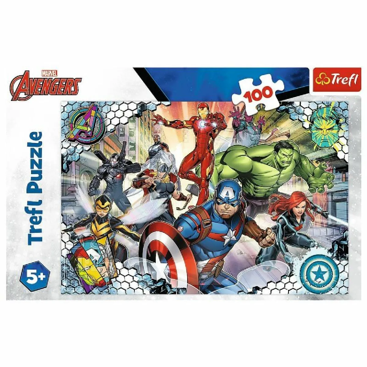 Trefl Puzzle The Famous Avengers 100 éléments
