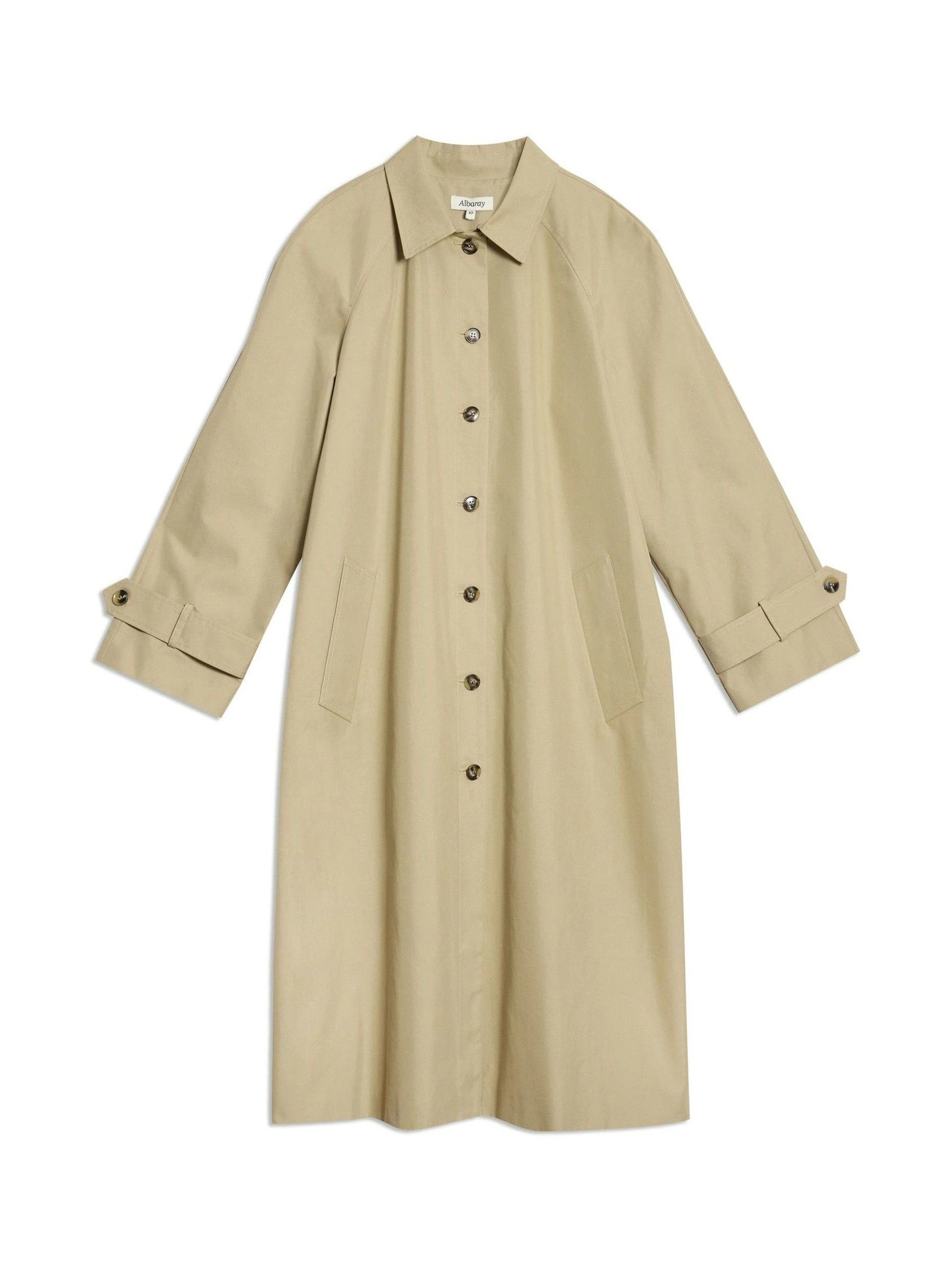 Albaray Natural SB Trench Coat
