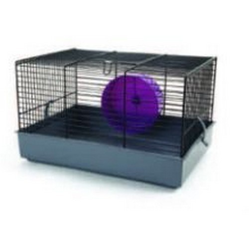 Gaiola para hamster com roda, várias cores
