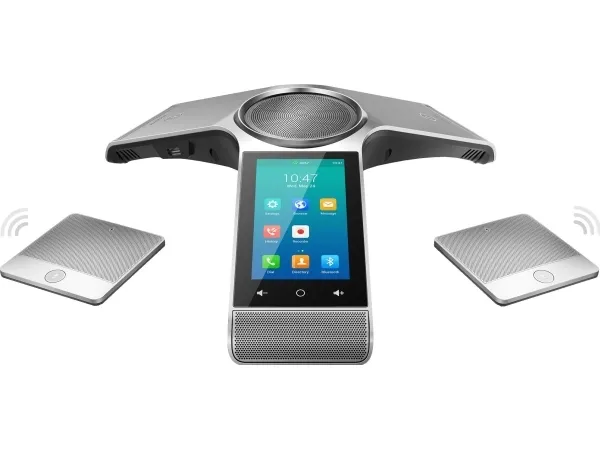 Yealink CP960, IP konferencetelefon, Berøring, Sølv, LCD, 12,7 cm (5