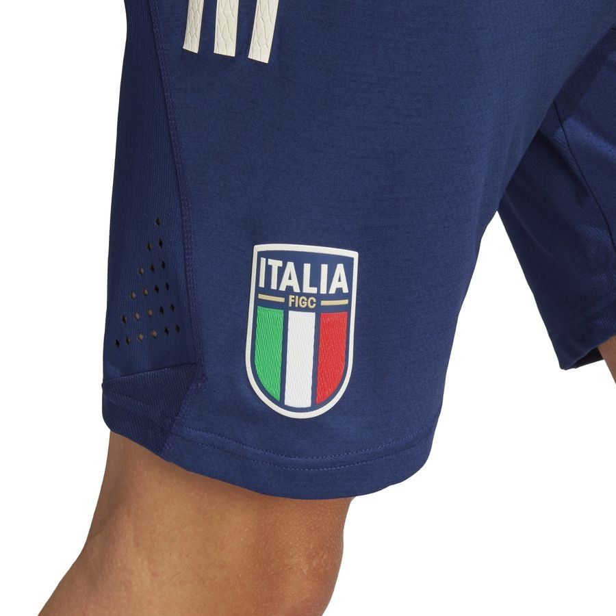 Italie Short d'Entraînement Tiro 23 Pro - Bleu Marine/Blanc
