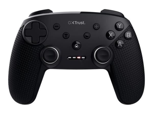 Trust GXT 542 Muta - Håndkonsoll - 15 knapper - trådløs - 2.4 GHz/Bluetooth - svart - for PC, Nintendo Switch, Android, iOS