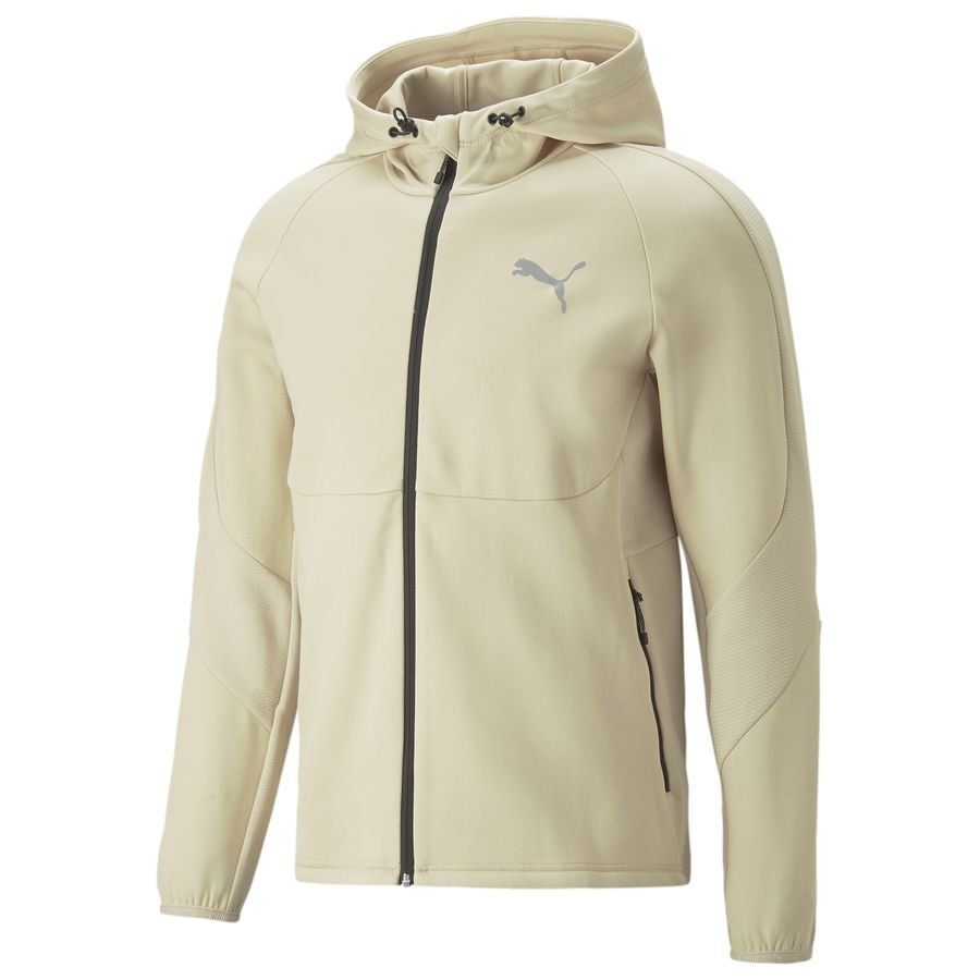 PUMA Sweat à Capuche Evostripe Full Zip - Beige