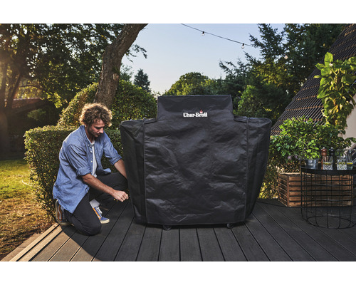 Char-Broil beschermhoes, polyester, antraciet