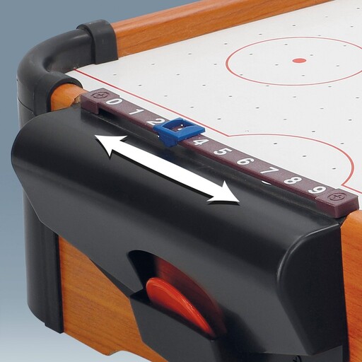 Jogo de Air Hockey de Mesa, Madeira, 56x31x10 cm, CB Games