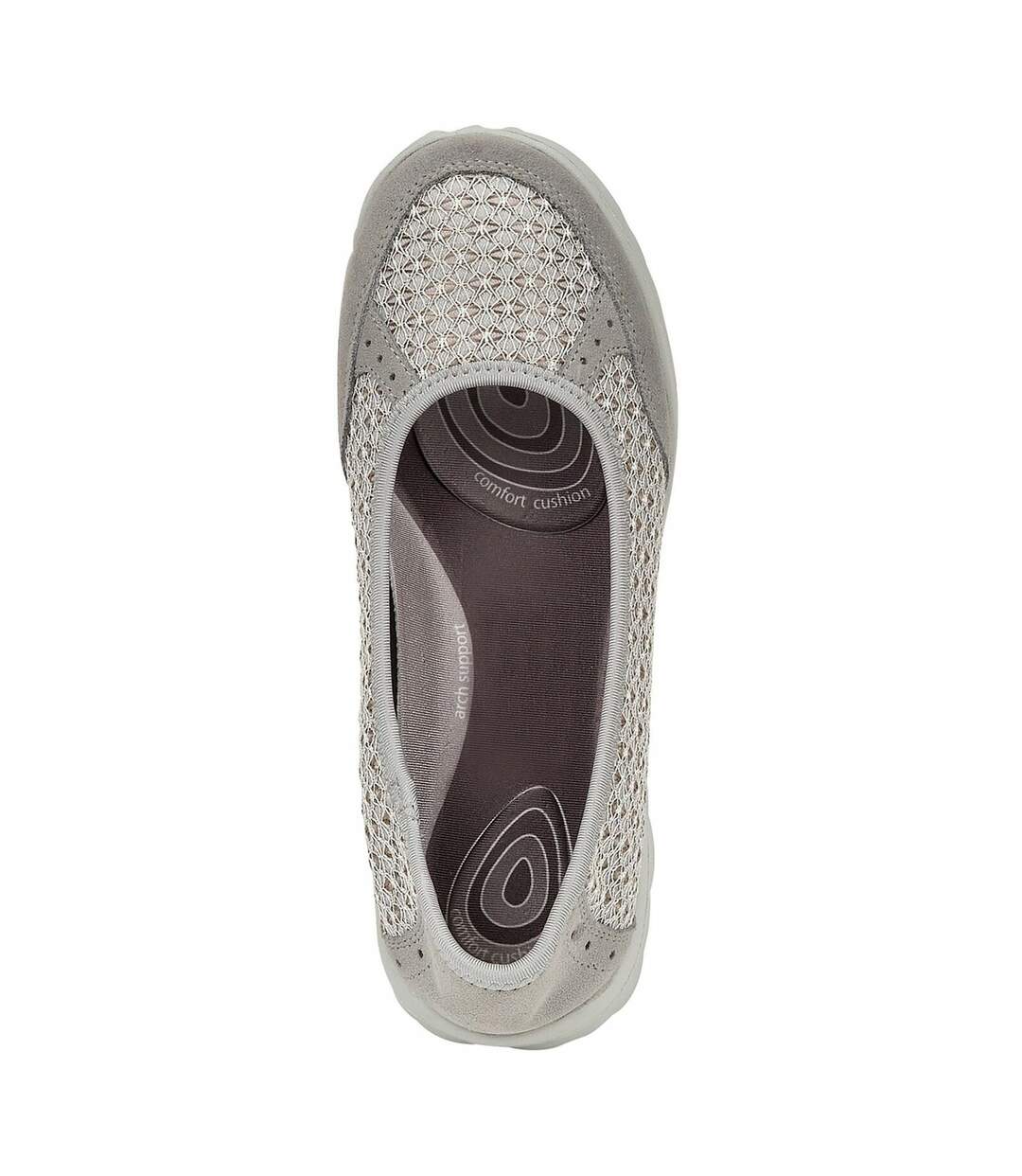 Boulevard - Chaussures ouvertes à mémoire de forme - Femme (Gris) - UTDF1338