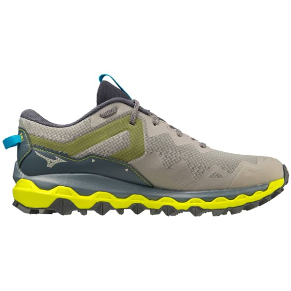 Chaussure trail MIZUNO WAVE MUJIN 9 GHOST GRAY/OMBRE BLUE/BOLT 2 (NEON)