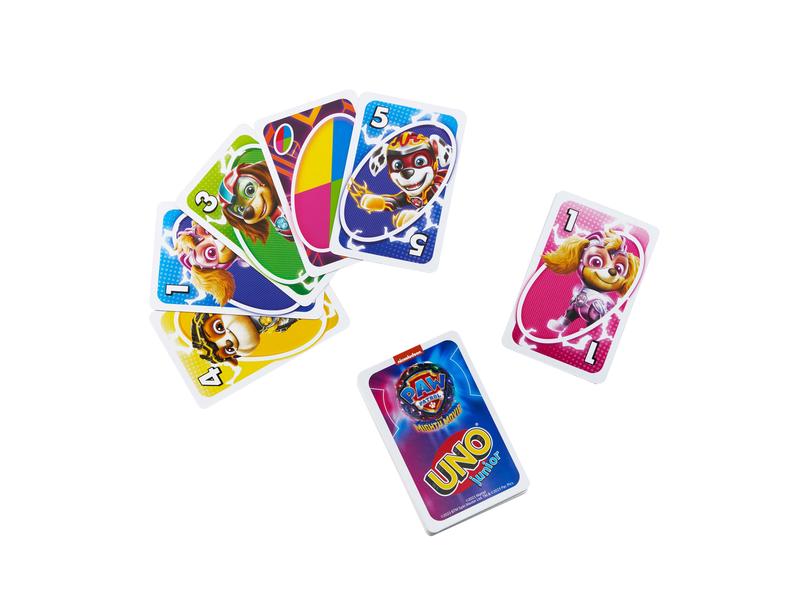 Mattel Spiele Kartenspiel UNO Junior Paw Patrol 2 Kinder-Kartenspiel