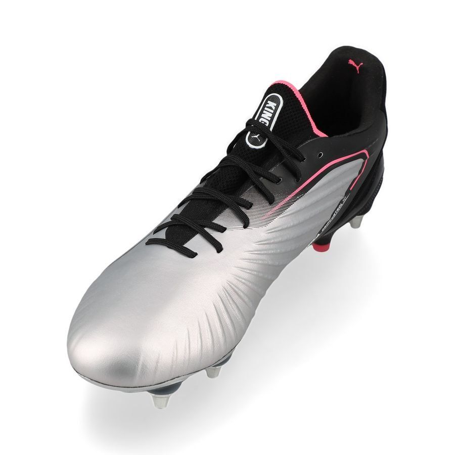 PUMA King Ultimate SG Audacity - Argenté/Noir/Sun Struck/Blanc