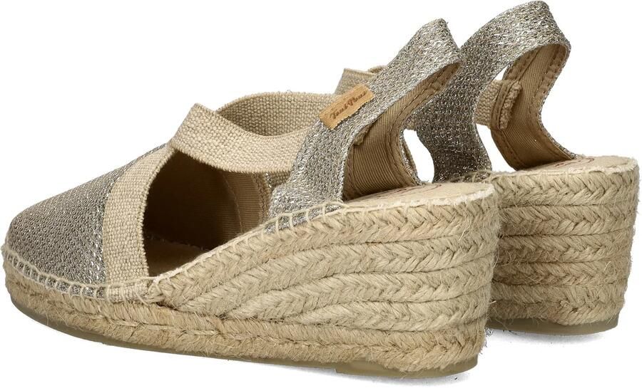 Toni Pons Platinum Espadrille Sandal Triton Plati