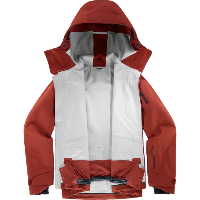 QST 3L  Shelljacke Herren MADDERBROWN