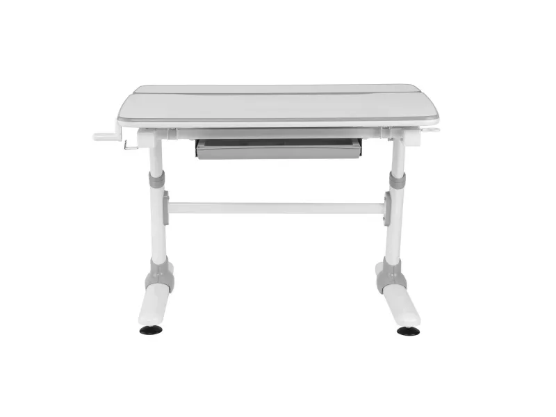 Ergo Office ergonomisk højdejusterbart børneskrivebord, grå, max 100 kg, ER-417 2cz