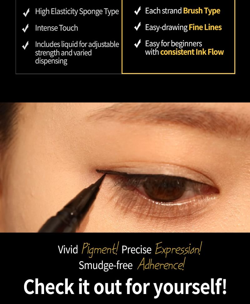 MACQUEEN - MQNY Waterproof Pen Eyeliner - 3 kleuren