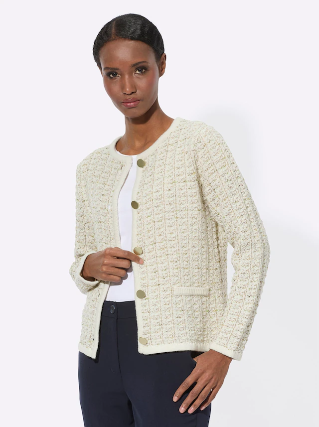 creation L Strickjacke